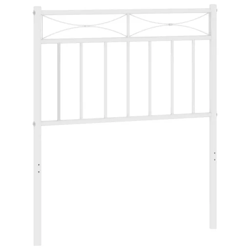 Fehér fém csere fejtámla 75 cm