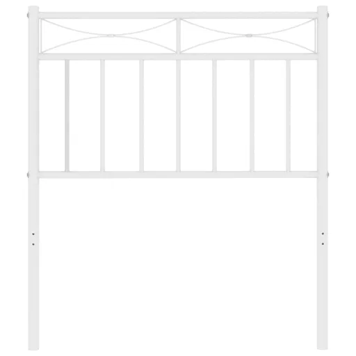 Fehér fém csere fejtámla 75 cm