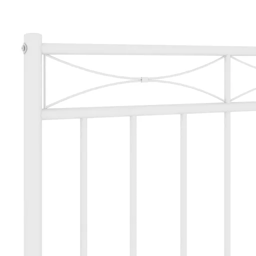Fehér fém csere fejtámla 75 cm