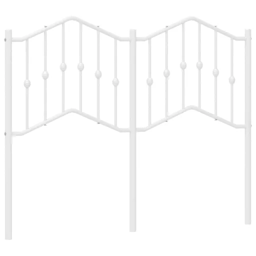 Fehér fém csere fejtámla 120 cm