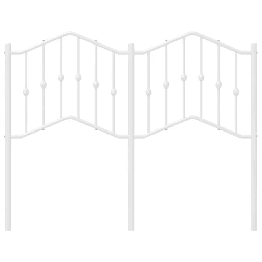 Fehér fém csere fejtámla 120 cm