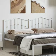 Fehér fém csere fejtámla 180 cm