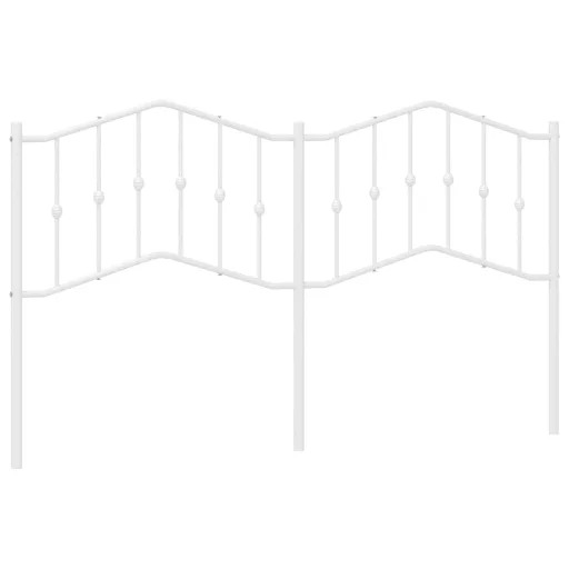Fehér fém csere fejtámla 180 cm