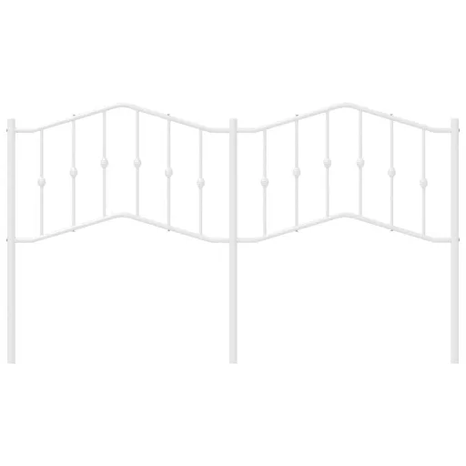Fehér fém csere fejtámla 180 cm