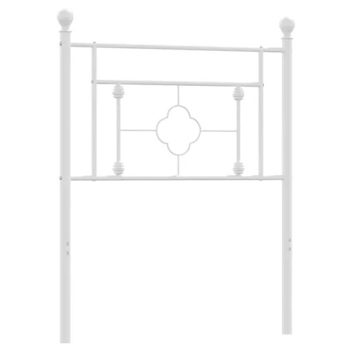 Fehér fém csere fejtámla 75 cm