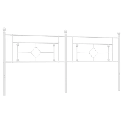 Fehér fém csere fejtámla 193 cm