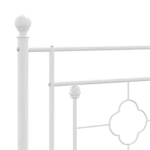 Fehér fém csere fejtámla 193 cm