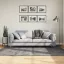HUARTE antracit rövid szálú puha és mosható szőnyeg 140x200 cm