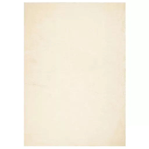 HUARTE krémszínű rövid szálú puha és mosható szőnyeg 120x170 cm