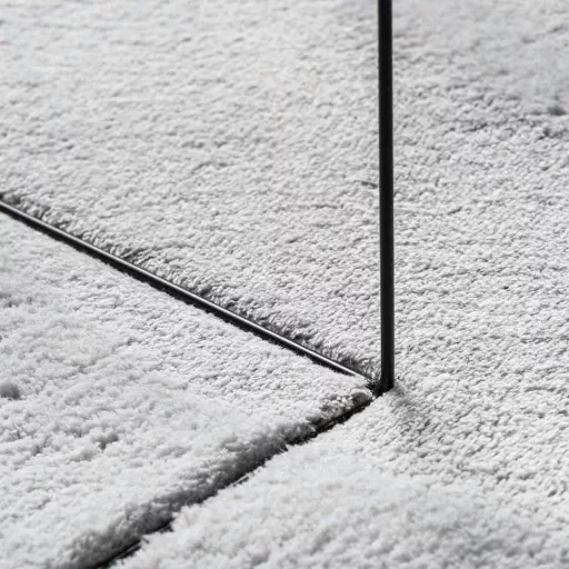 HUARTE szürke rövid szálú puha és mosható szőnyeg Ø 80 cm