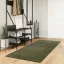 HUARTE erdőzöld rövid szálú puha és mosható szőnyeg 80 x 200 cm