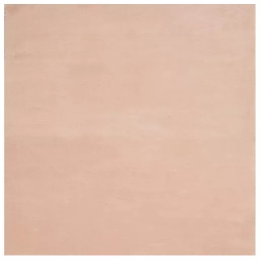 HUARTE púderszínű rövid szálú puha és mosható szőnyeg 160x160cm