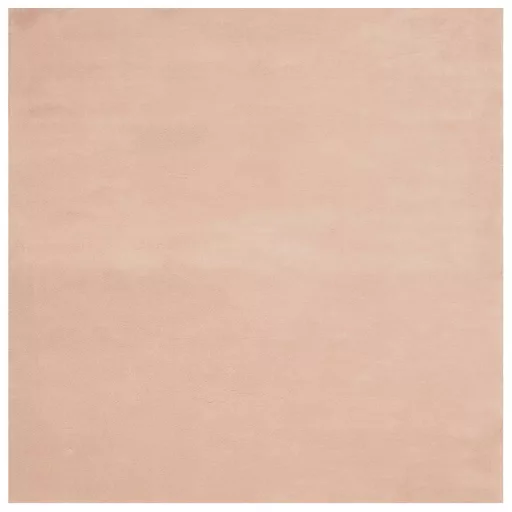 HUARTE púderszínű rövid szálú puha és mosható szőnyeg 200x200cm