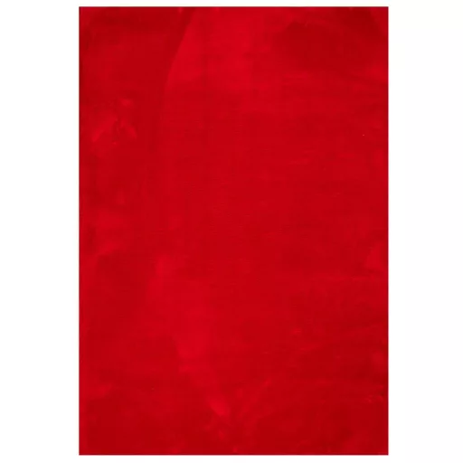 HUARTE piros rövid szálú puha és mosható szőnyeg 160 x 230 cm