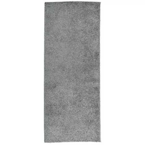 PAMPLONA zöld magas szálú bolyhos modern szőnyeg 80 x 200 cm