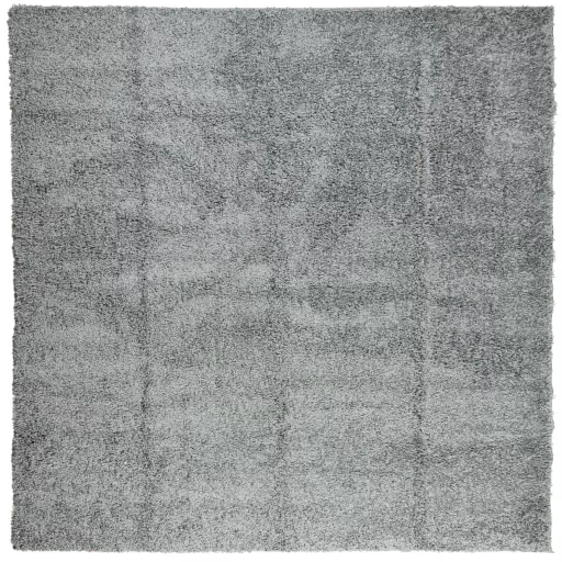 PAMPLONA zöld magas szálú bolyhos modern szőnyeg 160 x 160 cm