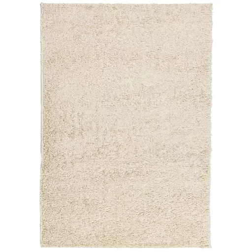 PAMPLONA arany magas szálú bolyhos modern szőnyeg 120 x 170 cm