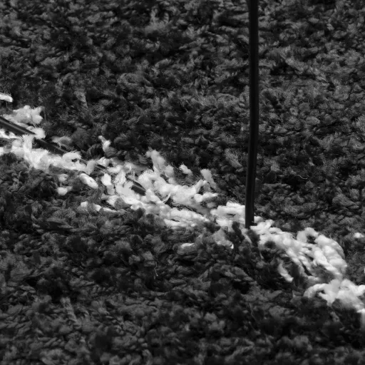 PAMPLONA fekete és krém bolyhos modern szőnyeg 200 x 280 cm