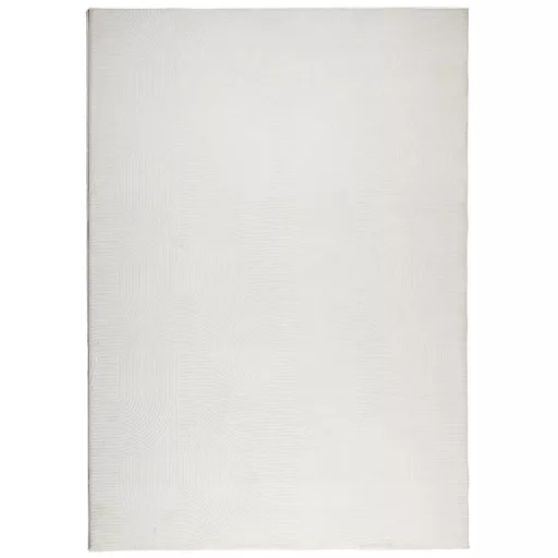 IZA krémszínű rövid szálú skandináv stílusú szőnyeg 160x230 cm