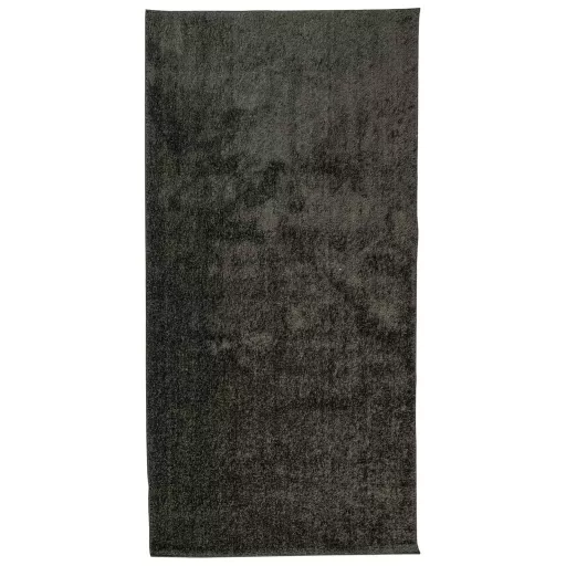ISTAN antracitszürke hosszú szálú fényes szőnyeg 100 x 200 cm