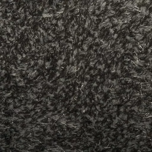 ISTAN antracitszürke hosszú szálú fényes szőnyeg 140 x 200 cm