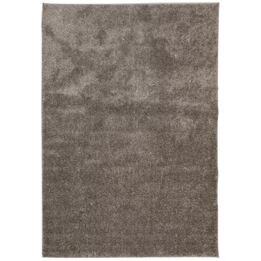 ISTAN szürke hosszú szálú fényes szőnyeg 160 x 230 cm