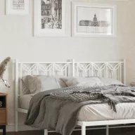 Fehér fém csere fejtámla 150 cm