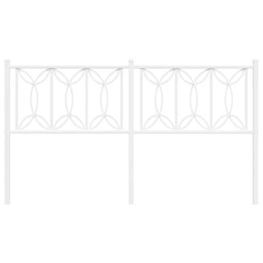 Fehér fém csere fejtámla 150 cm