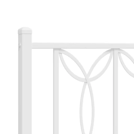 Fehér fém csere fejtámla 193 cm