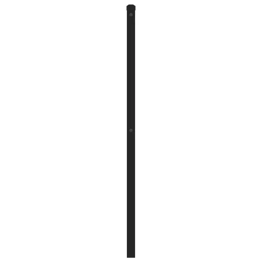 Fekete fém csere fejtámla 180 cm