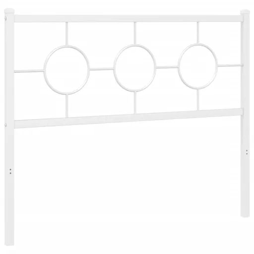 Fehér fém csere fejtámla 107 cm