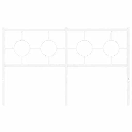 Fehér fém csere fejtámla 140 cm