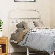 Fehér fém csere fejtámla 75 cm