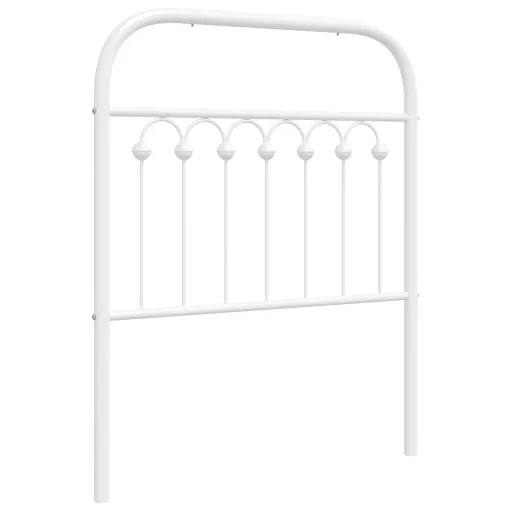 Fehér fém csere fejtámla 75 cm