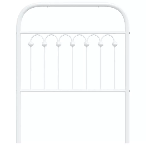 Fehér fém csere fejtámla 75 cm