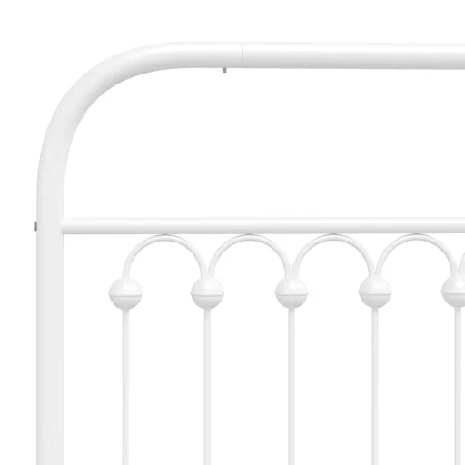 Fehér fém csere fejtámla 75 cm