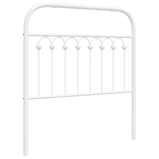 Fehér fém csere fejtámla 90 cm