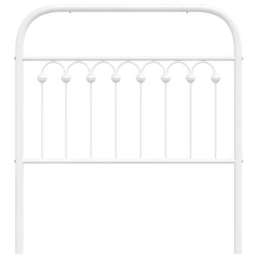 Fehér fém csere fejtámla 90 cm