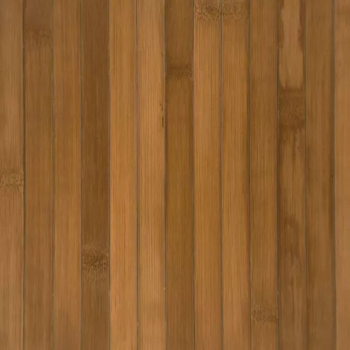 Négyszögletű barna bambusz szőnyeg 60 x 100 cm