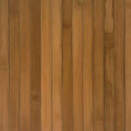 Négyszögletű barna bambusz szőnyeg 60 x 200 cm
