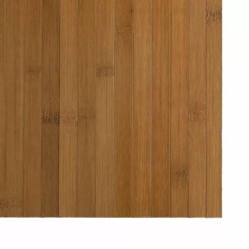 Négyszögletű barna bambusz szőnyeg 60 x 300 cm
