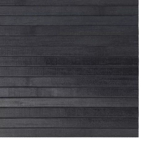 Négyszögletű szürke bambusz szőnyeg 60 x 400 cm