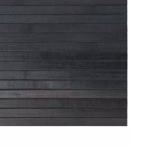 Négyszögletű szürke bambusz szőnyeg 60 x 500 cm