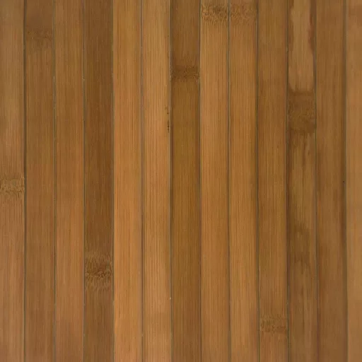 Négyszögletű barna bambusz szőnyeg 70 x 200 cm