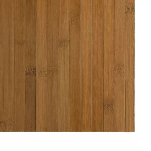 Négyszögletű barna bambusz szőnyeg 70 x 300 cm