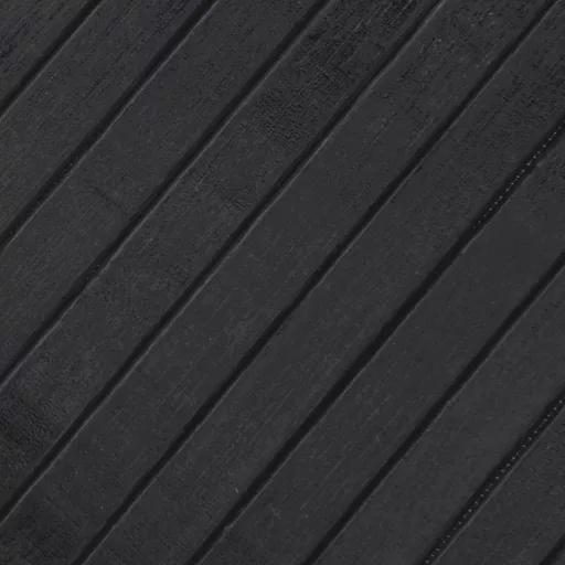 Négyszögletű szürke bambusz szőnyeg 80 x 300 cm