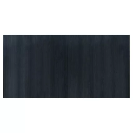 Négyszögletű szürke bambusz szőnyeg 100 x 200 cm