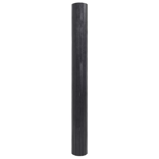 Négyszögletű szürke bambusz szőnyeg 100 x 300 cm