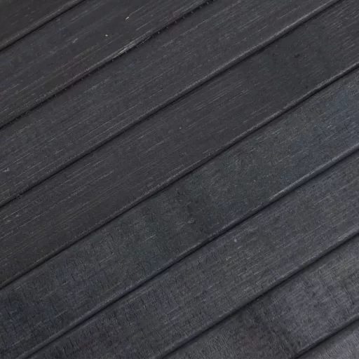 Négyszögletű szürke bambusz szőnyeg 100 x 500 cm