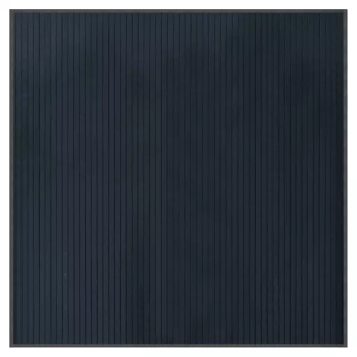 Szürke bambusz négyzet alakú szőnyeg 100 x 100 cm
